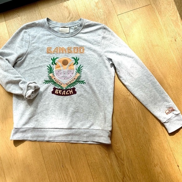 MAISON SCOTCH SCOTCH & SODA BAMBOO BEACH  SWEATSHIRT - M - Picture 2 of 12